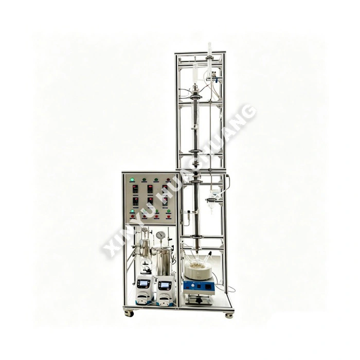 Continuous Glass Distillation Column Unit