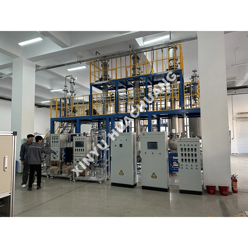High-Vacuum Four-Column Continuous Distillation Unit