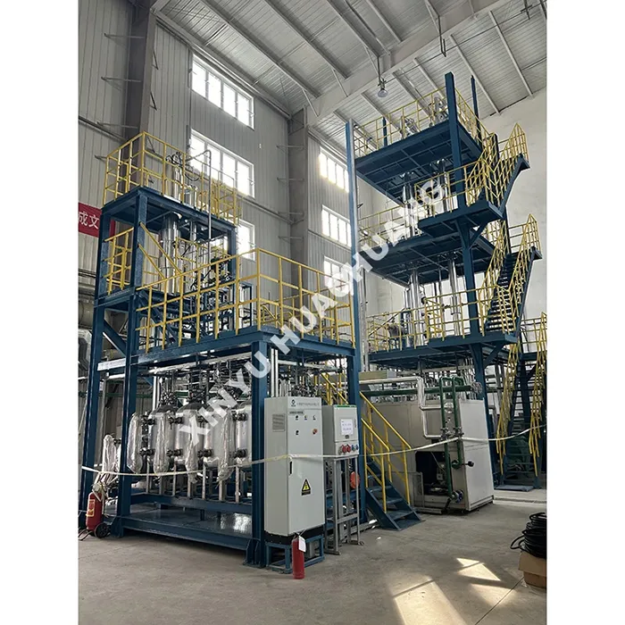 High-Vacuum Four-Column Continuous Distillation Unit