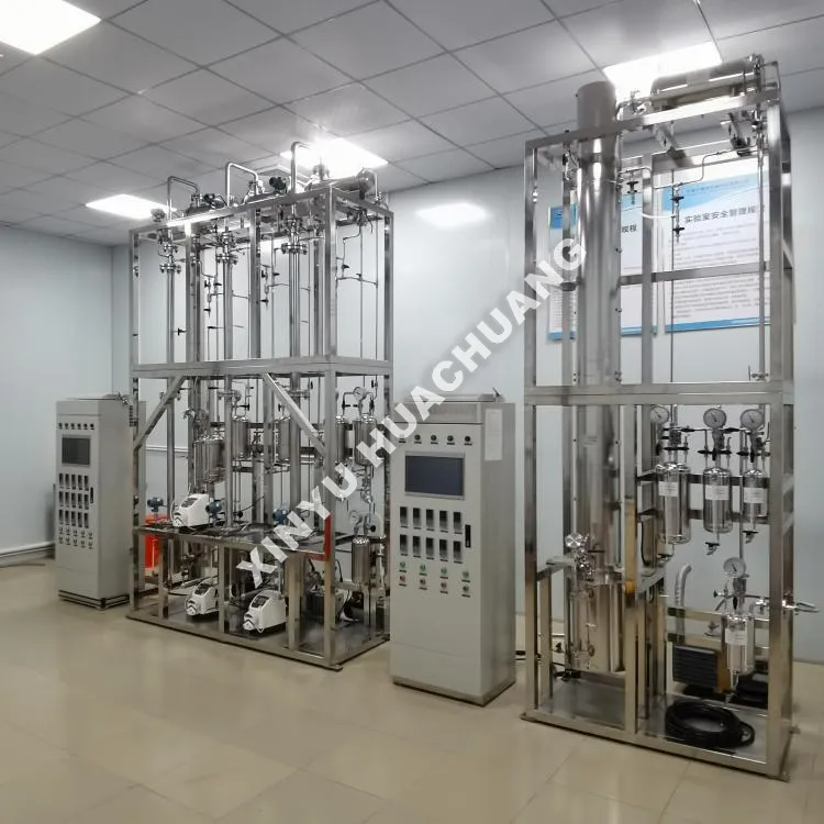 Stainless Steel Multi Column Continuous Distillation Unit