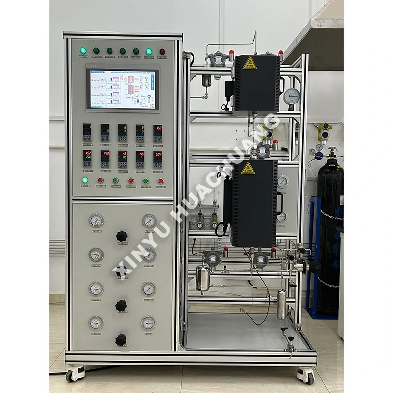 PLC Fluidized-Bed Evaluation Unit