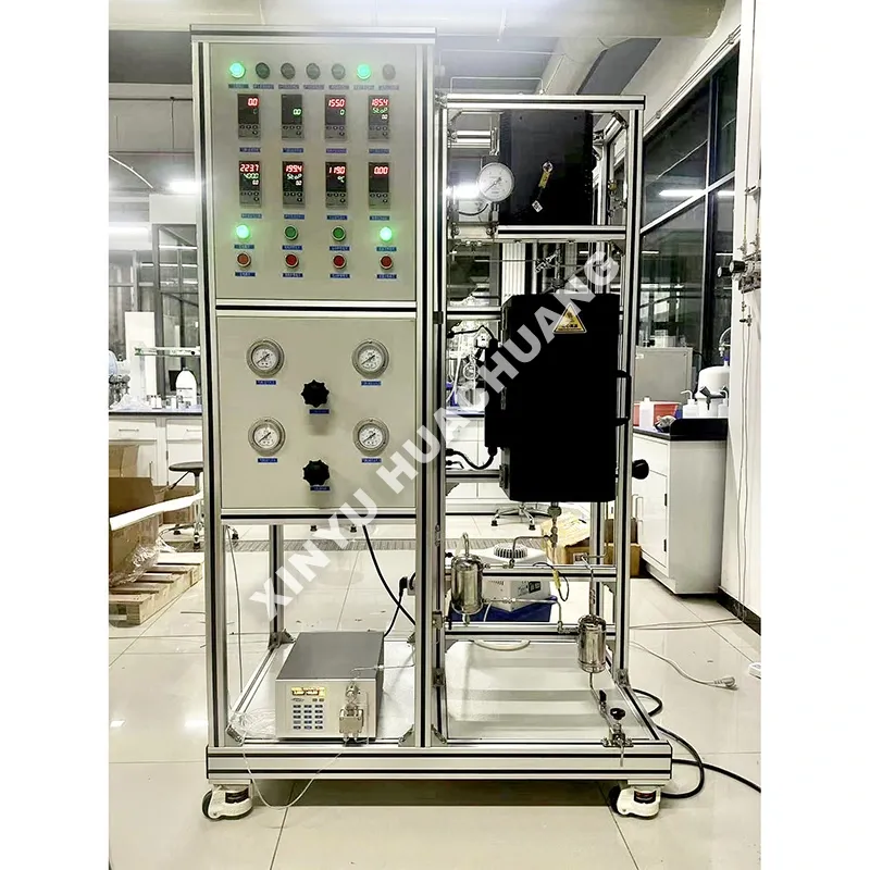 PLC Fluidized-Bed Evaluation Unit