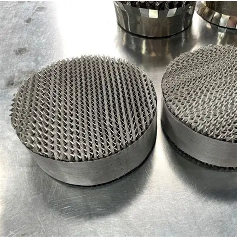 Structured Wire-Mesh Packing