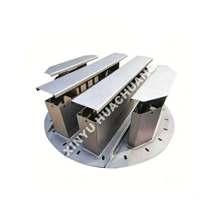 Trough-and-Pan Liquid Distributor Trough-and-Pan Liquid Distributor